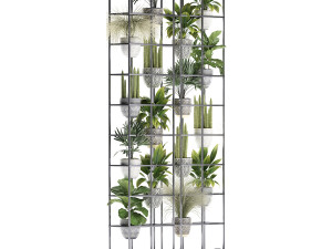 plants collection vertical gardening 31 Model 3D