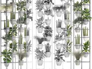 plants collection vertical gardening 31 3D Model