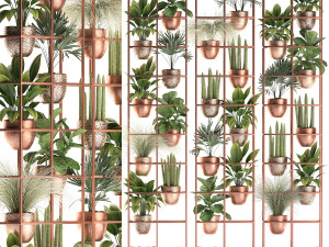 plants collection vertical gardening 32 3D Model