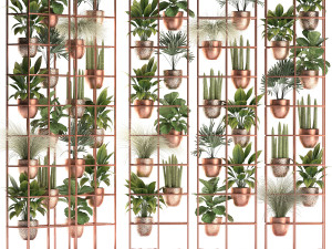 plants collection vertical gardening 32 Model 3D
