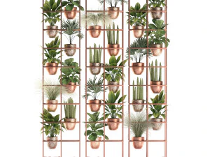 plants collection vertical gardening 32 3D Model
