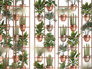 plants collection vertical gardening 32 Model 3D
