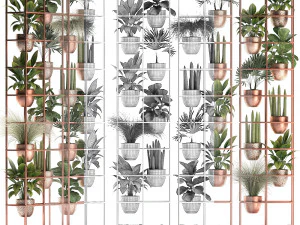 plants collection vertical gardening 32 3D Model