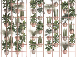 plants collection vertical gardening 32 Model 3D