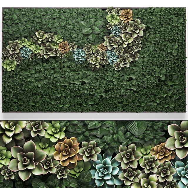 vertical gardening 52 3Dモデル .c4d .max .obj .3ds .fbx .stl .blend 