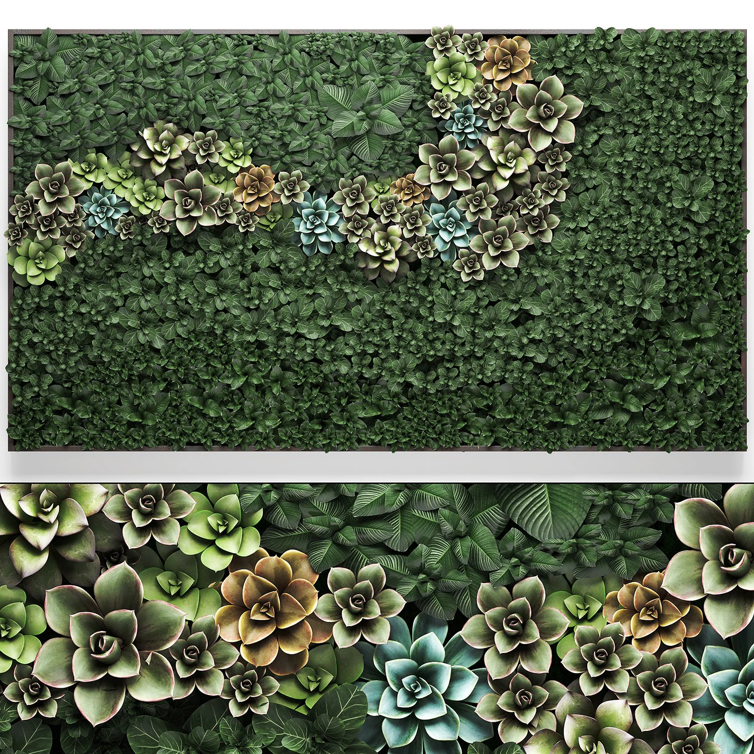 vertical gardening 52 3D Model .c4d .max .obj .3ds .fbx .stl .blend