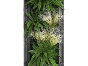 green wall decor vertical garden 58 3D Model