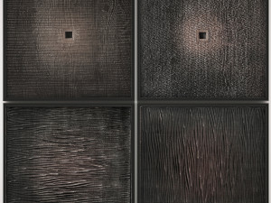 collection of paintings with for walls 12 3D Model