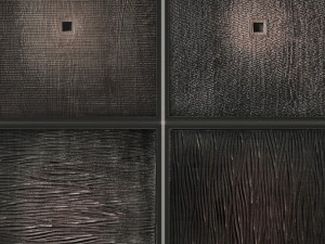 collection of paintings with for walls 12 Modello 3D