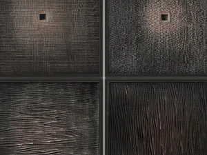 collection of paintings with for walls 12 3D Model