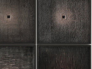 collection of paintings with for walls 12 Modello 3D