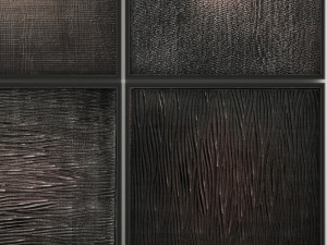 collection of paintings with for walls 12 Modello 3D