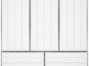 collection of paintings with gold for walls 16 3D 모델