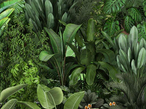 collection of plants of 20 pieces set 3 3D Model