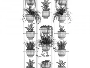 vertical gardening 62 3D Model
