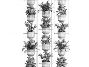 vertical gardening 62 3D Model