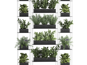 vertical gardening 63 3D Model