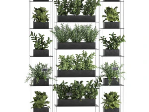 vertical gardening 63 3D Model