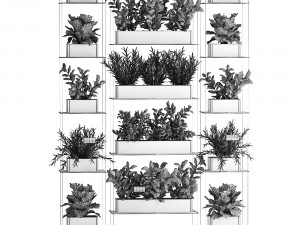 vertical gardening 63 3D Model