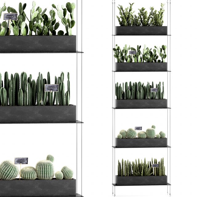 vertical gardening 66 Modelo 3D .c4d .max .obj .3ds .fbx .stl .blend 