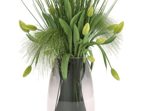flower bouquet in a vase 115 Modelo 3D