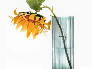 flower bouquet of sunflowers in a vase 120 3D Model