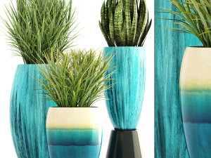 collection of plants 50 pieces 3D Model
