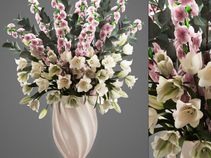 collection of bouquets 30 pieces 3D मॉडल