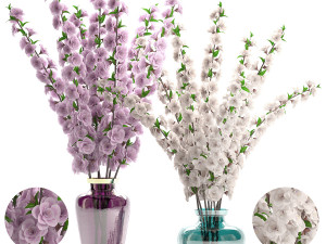 collection of bouquets 30 pieces 3D मॉडल