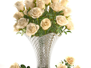 collection of bouquets 30 pieces 3D मॉडल