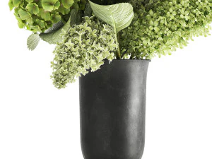bouquet of flowers in a vase 163 3D Model