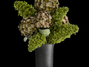 buqu&ecirc; de flores em um vaso 169 Modelo 3D