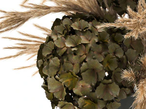 bouquet of dried flowers in a vase 170 3D Model
