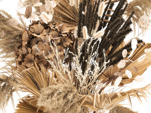 bouquet of dried flowers in a vase 176 Modèle 3D
