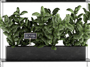 vertical garden for the kitchen 68 Modèle 3D