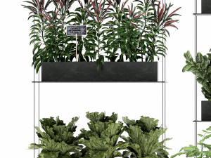 vertical garden for the kitchen 70 Modelo 3D