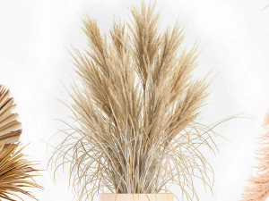 wedding arch made of dry reeds and palm leaves for decor 1062 3D Модель