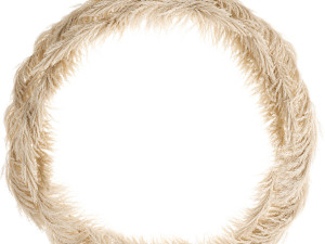 wedding arch made of dry reeds for decor 1063 3D-Modell