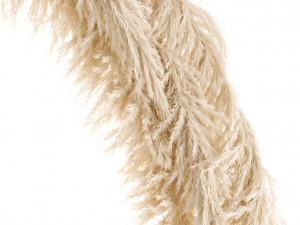 wedding arch made of dry reeds for decor 1063 3D Model