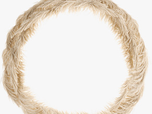 wedding arch made of dry reeds for decor 1063 3D Model