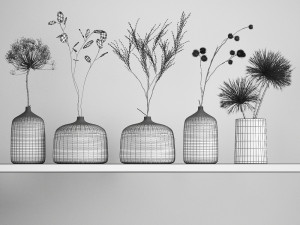 collection of bouquets of dried flowers 210 3D Model