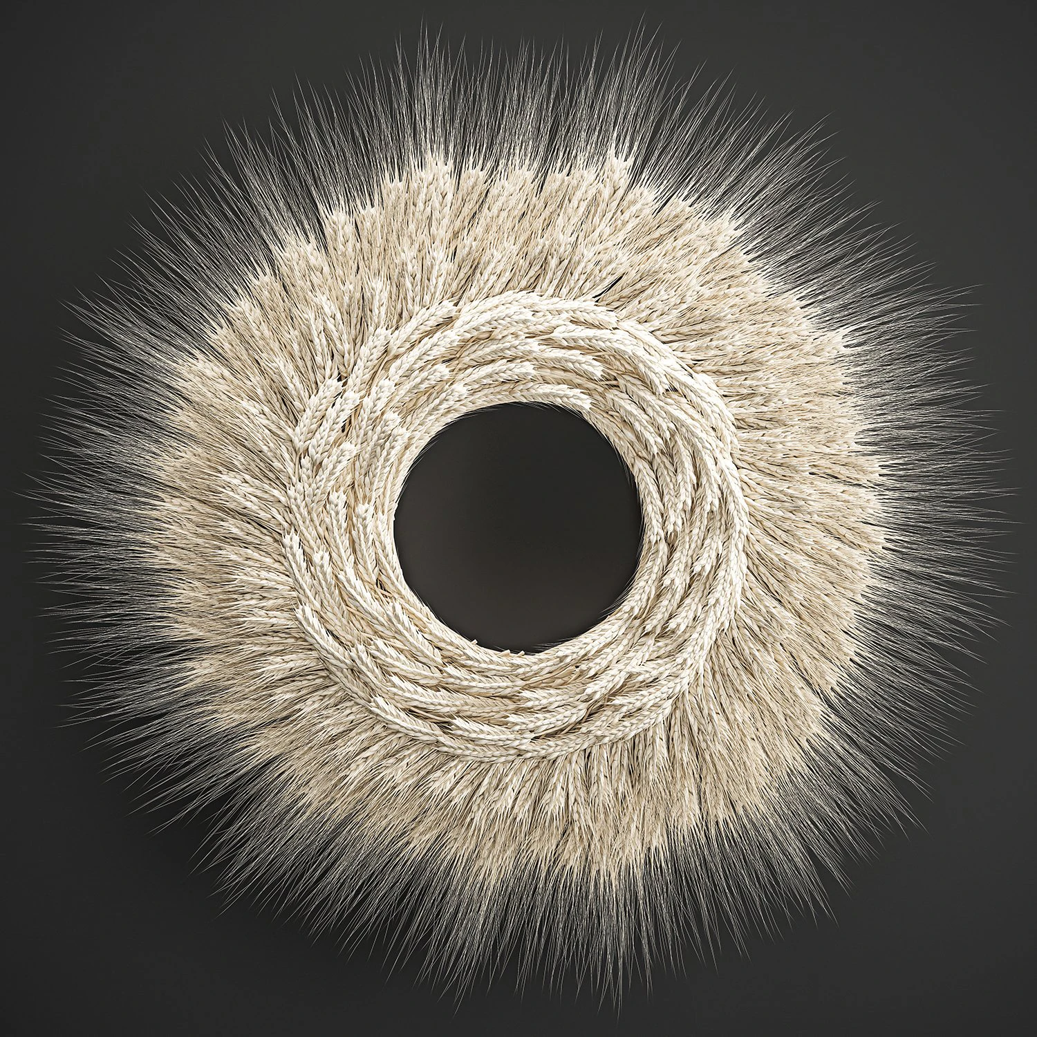 guirlanda de parede com espigas de trigo 219 Modelo 3D .c4d .max .obj .3ds .fbx .stl .blend