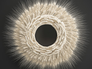 wheat ears wall wreath 219 3D मॉडल