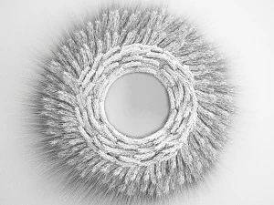 guirlanda de parede com espigas de trigo 219 Modelo 3D