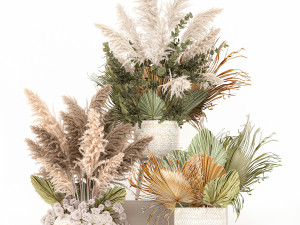 bouquets for wedding decoration 231 Model 3D