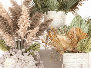 bouquets for wedding decoration 231 Model 3D