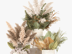 bouquets for wedding decoration 231 Model 3D