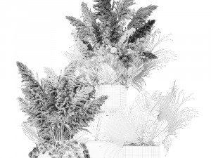 bouquets for wedding decoration 231 Model 3D