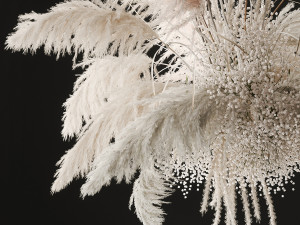 Hanging decor of their dried pampas grass 237 3D Model