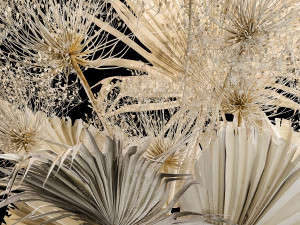 Bouquet Of Dry Palm Leaves And Hogweed 240 3D Model